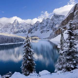HD Canada winter wallpaper