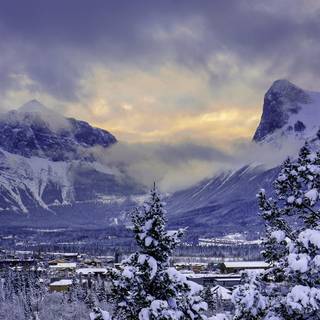 HD Canada winter wallpaper