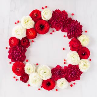 Flower Christmas wallpaper