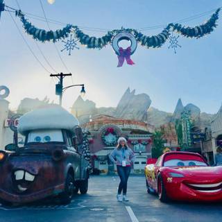 Lightning Mcqueen Christmas wallpaper