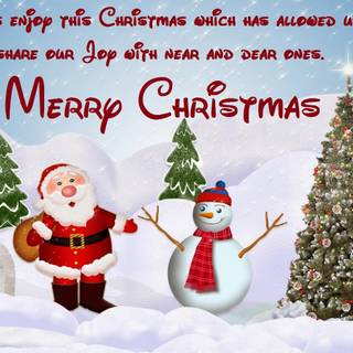 Christmas wises wallpaper
