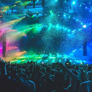 Rave music desktop wallpaper