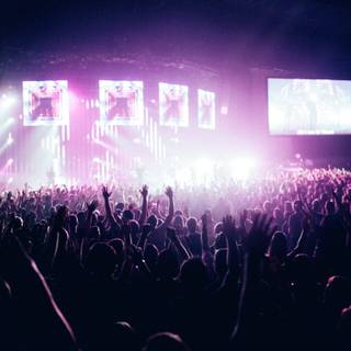 Rave music desktop wallpaper