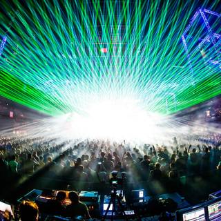 Rave music desktop wallpaper