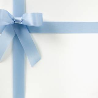 Blue ribbon wallpaper