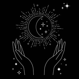 Black witch wallpaper