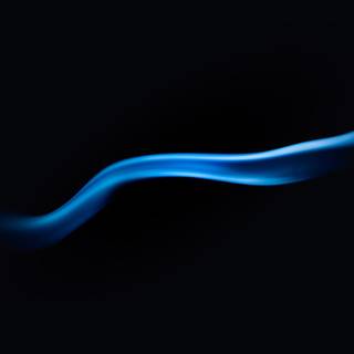 Blue ribbon wallpaper