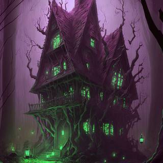 Black witch wallpaper