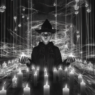 Black witch wallpaper