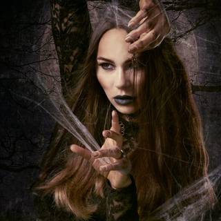 Black witch wallpaper