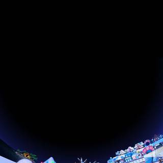 Animal Crossing winter wallpaper