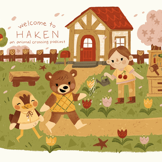 Animal Crossing winter wallpaper