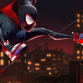 Miles Morales iPad wallpaper