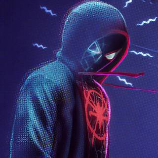 Miles Morales iPad wallpaper