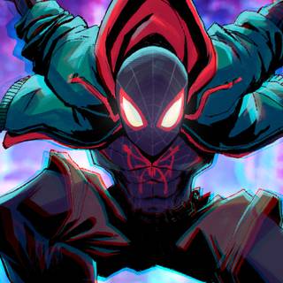 Miles Morales iPad wallpaper