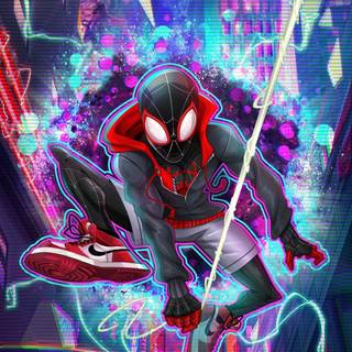 Miles Morales iPad wallpaper
