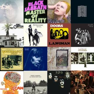 Vintage band wallpaper