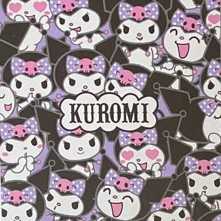 Kuromi collage wallpaper