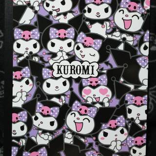 Kuromi collage wallpaper