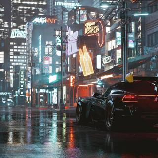 Cyber Tokyo wallpaper