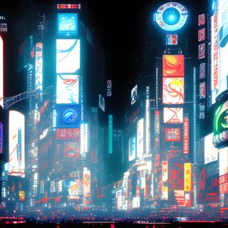 Cyber Tokyo wallpaper