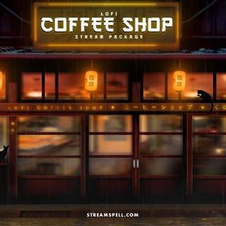 Coffee lofi wallpaper