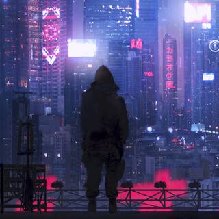 Cyber Tokyo wallpaper