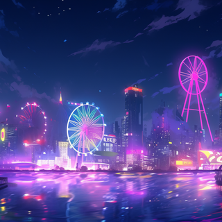 Cyber Tokyo wallpaper