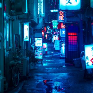 Cyber Tokyo wallpaper