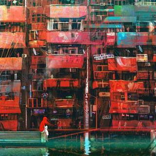 Cyber Tokyo wallpaper