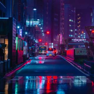 Cyber Tokyo wallpaper