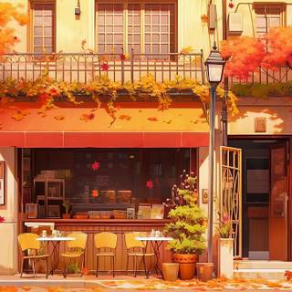 Coffee lofi wallpaper