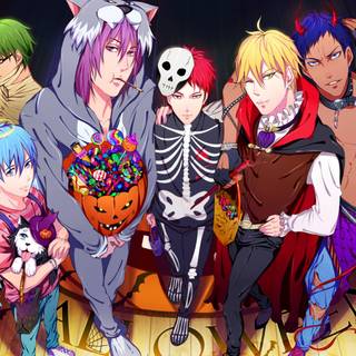 Anime holiday wallpaper