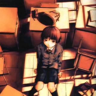 Serial Experiments Lain phone wallpaper