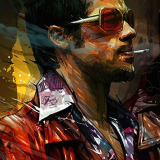 Tyler Durden iPhone wallpaper