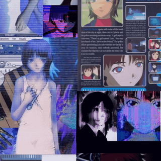 Serial Experiments Lain phone wallpaper