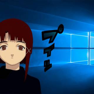 Serial Experiments Lain desktop wallpaper