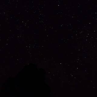 Stars black phone wallpaper