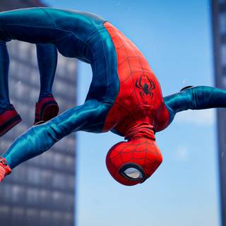 Miles Morales desktop PS4 wallpaper