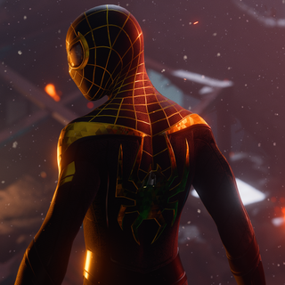 Miles Morales desktop PS4 wallpaper
