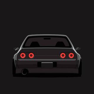GTR cartoon wallpaper