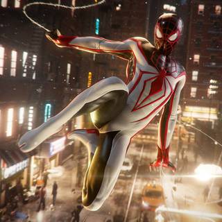 Miles Morales desktop PS4 wallpaper