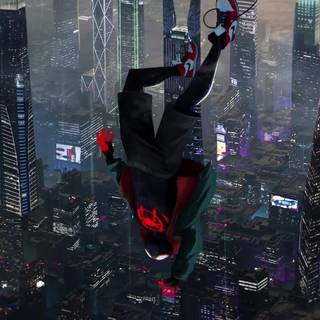 Miles Morales desktop PS4 wallpaper