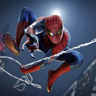 Miles Morales desktop PS4 wallpaper