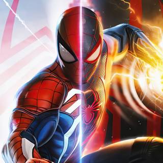 Miles Morales desktop PS4 wallpaper