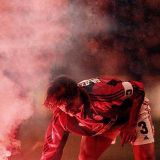 Retro soccer wallpaper