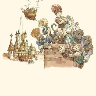 Minimalist Final Fantasy 9 wallpaper