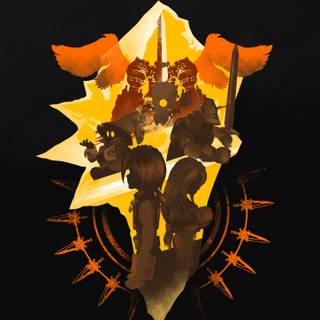 Minimalist Final Fantasy 9 wallpaper