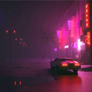 GTA Vice City aesthetic wallpaper