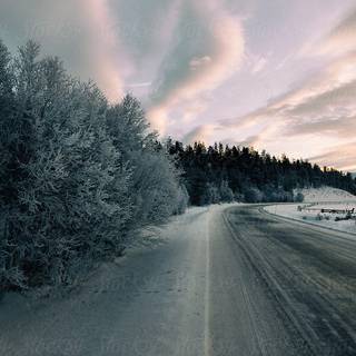 Moody winter wallpaper